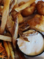 Tempura Fried Halibut w Fries